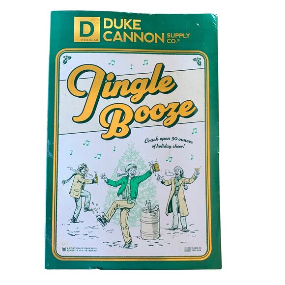 Duke Cannon Jingle Booze Set Busch Beer Buffalo Trace Bourbon Bay Budweiser Soap - Picture 1 of 15